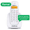 Ramal Sem Fio Digital TS 3111 Branco Intelbras
