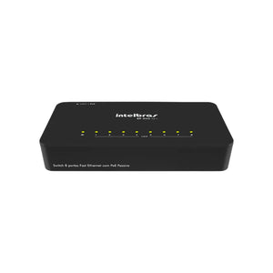 Switch 8 Portas Fast SF 800 Q+ Preto Intelbras