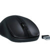 Mouse sem Fio com Click Silencioso MSI 55 Preto Intelbras